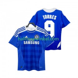 Chelsea Voetbalshirt Torres 9 2012 Retro Heren Thuis Tenue 2011 Korte Mouw