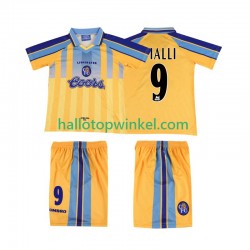 Chelsea Voetbalshirt VIALLI 9 1995 1997 Retro Kleuters/Kids Uit Tenue Korte Mouw