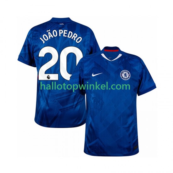 Chelsea Voetbalshirt joao pedro 20 Heren Thuis Tenue 2025-2026 Korte Mouw