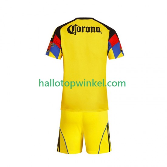 Club América Voetbalshirt Kleuters/Kids Thuis Tenue 2025-2026 Korte Mouw