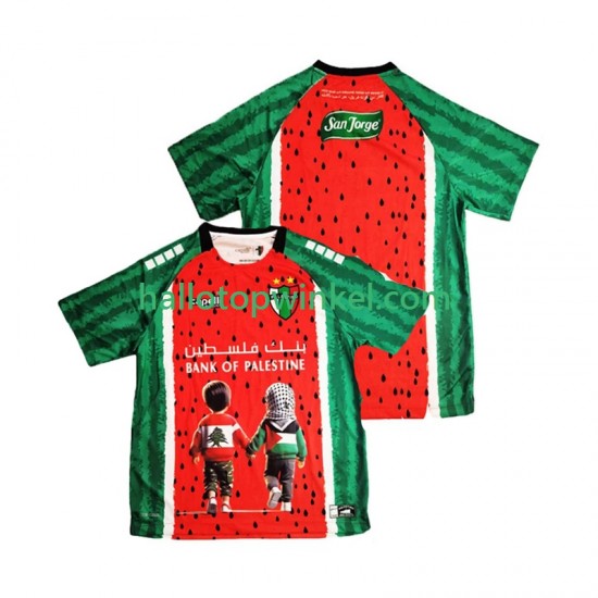 Club Deportivo Palestino Voetbalshirt Special Heren Thuis Tenue 2025-2026 Korte Mouw