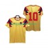 Colombia Voetbalshirt 10 1990 Retro Heren Thuis Tenue Korte Mouw