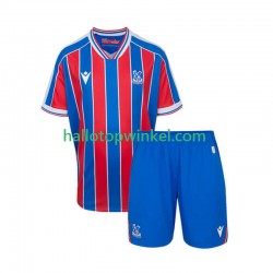 Crystal Palace Voetbalshirt Kleuters/Kids Thuis Tenue 2025-2026 Korte Mouw