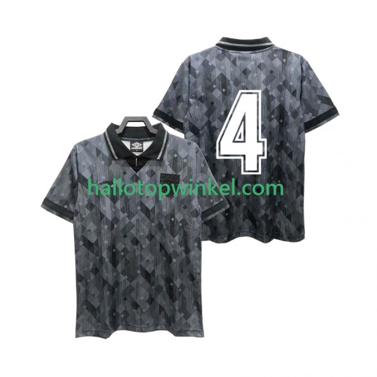 Engeland Voetbalshirt 4 1990 Retro Heren Uit Tenue Korte Mouw