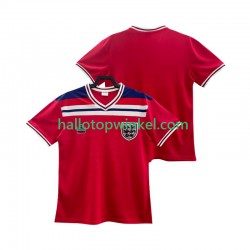 Engeland Voetbalshirt 1982 Retro Heren Uit Tenue Korte Mouw