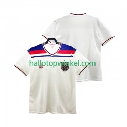 Engeland Voetbalshirt 1982 Retro Heren Thuis Tenue Korte Mouw