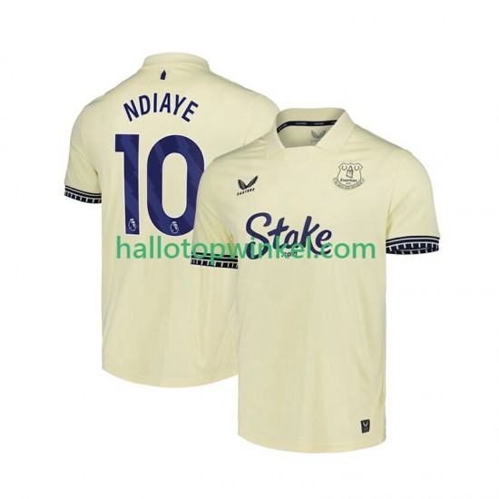 Everton Voetbalshirt FC Ndiaye 10 Heren Uit Tenue 2025-2026 Korte Mouw
