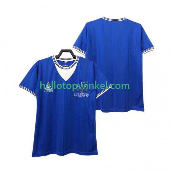 Everton Voetbalshirt FC 1985 Retro Heren Derde Tenue Korte Mouw