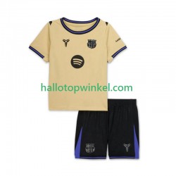 FC Barcelona Voetbalshirt Kleuters/Kids Uit Tenue 2025-2026 Korte Mouw