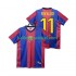 FC Barcelona Voetbalshirt RIVALDO 11 1998 Retro Heren Thuis Tenue 1999 Korte Mouw