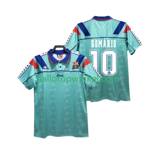 FC Barcelona Voetbalshirt ROMARIO 10 1992 1995 Retro Heren Uit Tenue Korte Mouw