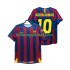FC Barcelona Voetbalshirt RONALDINHO 10 Champions League 2005 Retro Heren Thuis Tenue 2006 Korte Mouw