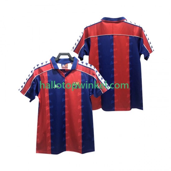 FC Barcelona Voetbalshirt 1992 1995 Retro Heren Thuis Tenue Korte Mouw