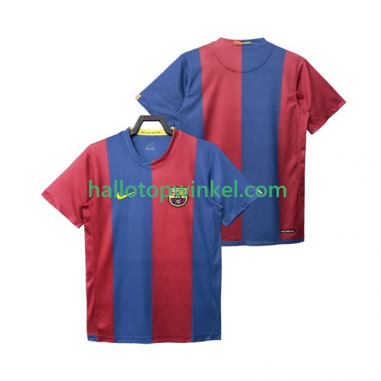 FC Barcelona Voetbalshirt 2007 Retro Heren Thuis Tenue 2006 Korte Mouw