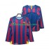 FC Barcelona Voetbalshirt Champions League 2005 Retro Heren Thuis Tenue 2006 Lange Mouw
