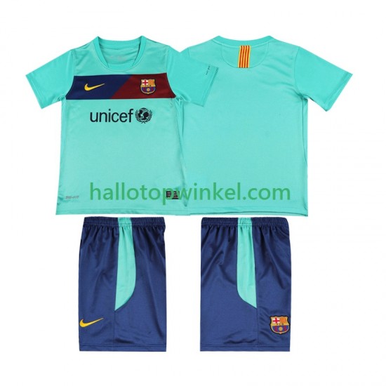 FC Barcelona Voetbalshirt Retro Kleuters/Kids Uit Tenue 2011 2010 Korte Mouw