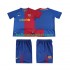FC Barcelona Voetbalshirt 2009 Retro Kleuters/Kids Thuis Tenue 2008 Korte Mouw