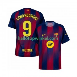 FC Barcelona Voetbalshirt Robert Lewandowski 9 Heren Thuis Tenue 2025-2026 Korte Mouw