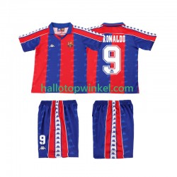 FC Barcelona Voetbalshirt Ronaldo 9 1992 1995 Retro Kleuters/Kids Thuis Tenue Korte Mouw