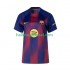 FC Barcelona Voetbalshirt Dames Thuis Tenue 2025-2026 Korte Mouw