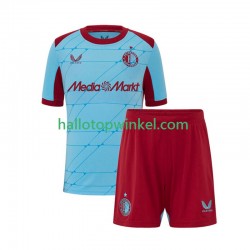 Feyenoord Rotterdam Voetbalshirt Kleuters/Kids Derde Tenue 2025-2026 Korte Mouw