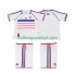 Frankrijk Voetbalshirt 1998 Retro Kleuters/Kids Uit Tenue Korte Mouw