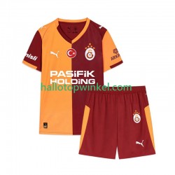 Galatasaray Voetbalshirt Kleuters/Kids Thuis Tenue 2025-2026 Korte Mouw