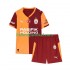 Galatasaray Voetbalshirt Kleuters/Kids Thuis Tenue 2025-2026 Korte Mouw