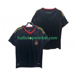 Duitsland Voetbalshirt Retro Heren Uit Tenue 2010 Korte Mouw