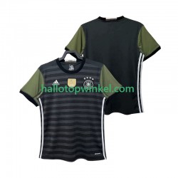 Duitsland Voetbalshirt 2016 Retro Heren Uit Tenue Korte Mouw