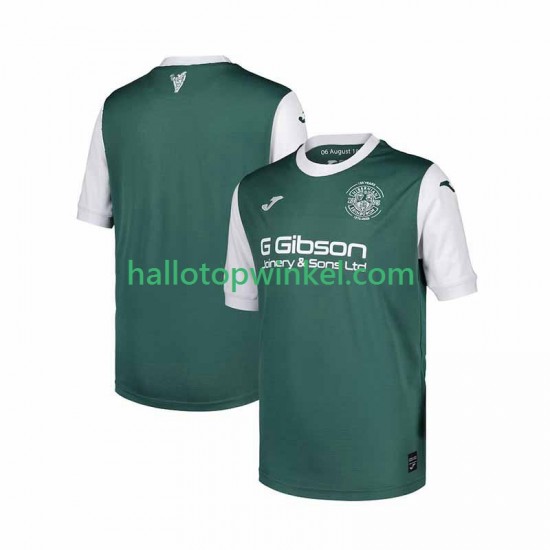 Hibernian Voetbalshirt Heren Thuis Tenue 2025-2026 Korte Mouw