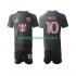 Inter Miami Voetbalshirt Lionel Messi 10 Kleuters/Kids Uit Tenue 2025 Korte Mouw