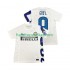 Inter Milan Voetbalshirt ETOL 9 Retro Heren Uit Tenue 2011 2010 Korte Mouw