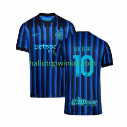 Inter Milan Voetbalshirt Lautaro Martinez 10 Heren Thuis Tenue 2025-2026 Korte Mouw