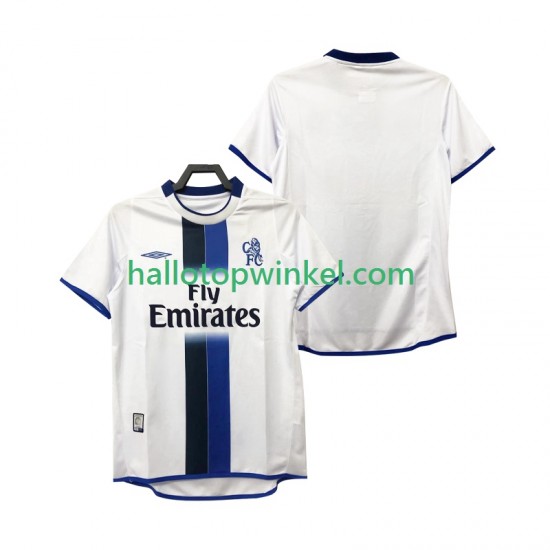 Inter Milan Voetbalshirt 2003 Retro Heren Uit Tenue 2004 Korte Mouw