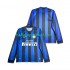 Inter Milan Voetbalshirt 2009 Retro Heren Thuis Tenue 2010 Lange Mouw