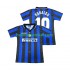 Inter Milan Voetbalshirt Ronaldo 10 1997 1998 Retro Heren Thuis Tenue Korte Mouw