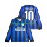 Inter Milan Voetbalshirt SNEIJDER 10 2009 Retro Heren Thuis Tenue 2010 Lange Mouw