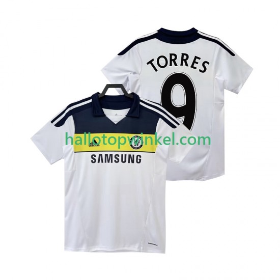 Inter Milan Voetbalshirt Torres 9 2012 Retro Heren Derde Tenue 2011 Korte Mouw