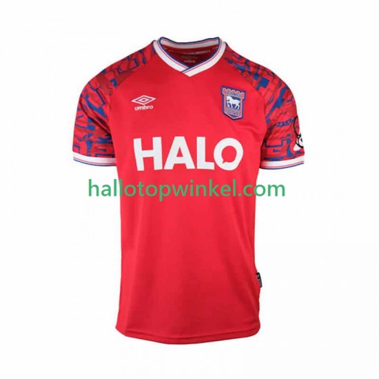 Voetbalshirt Ipswich Town Heren Uit Tenue 2025-2026 Korte Mouw