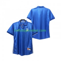 Italië Voetbalshirt 1998 Retro Heren Thuis Tenue Korte Mouw