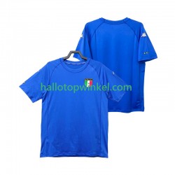 Italië Voetbalshirt 2000 Retro Heren Thuis Tenue Korte Mouw