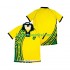Jamaica Voetbalshirt 1998 Retro Heren Thuis Tenue Korte Mouw