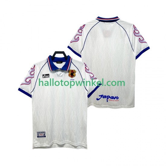 Japan Voetbalshirt 1998 Retro Heren Uit Tenue Korte Mouw