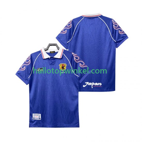 Japan Voetbalshirt 1998 Retro Heren Thuis Tenue Korte Mouw