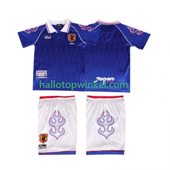 Japan Voetbalshirt 1998 Retro Kleuters/Kids Thuis Tenue Korte Mouw