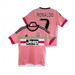 Juventus Voetbalshirt Cristiano Ronaldo 7 2016 2017 Retro Heren Uit Tenue Korte Mouw