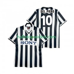 Juventus Voetbalshirt DEL PIERO 10 1995 1996 Retro Heren Thuis Tenue Korte Mouw