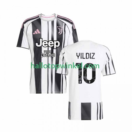 Juventus Voetbalshirt Kenan Yildiz 10 Heren Thuis Tenue 2025-2026 Korte Mouw