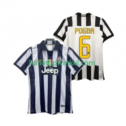Juventus Voetbalshirt Pogba 6 2014 2015 Retro Heren Thuis Tenue Korte Mouw